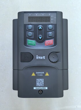 invt英威腾重载变频器GD200A-2R2G-4三相380V 004G/5R5P-4 调速器