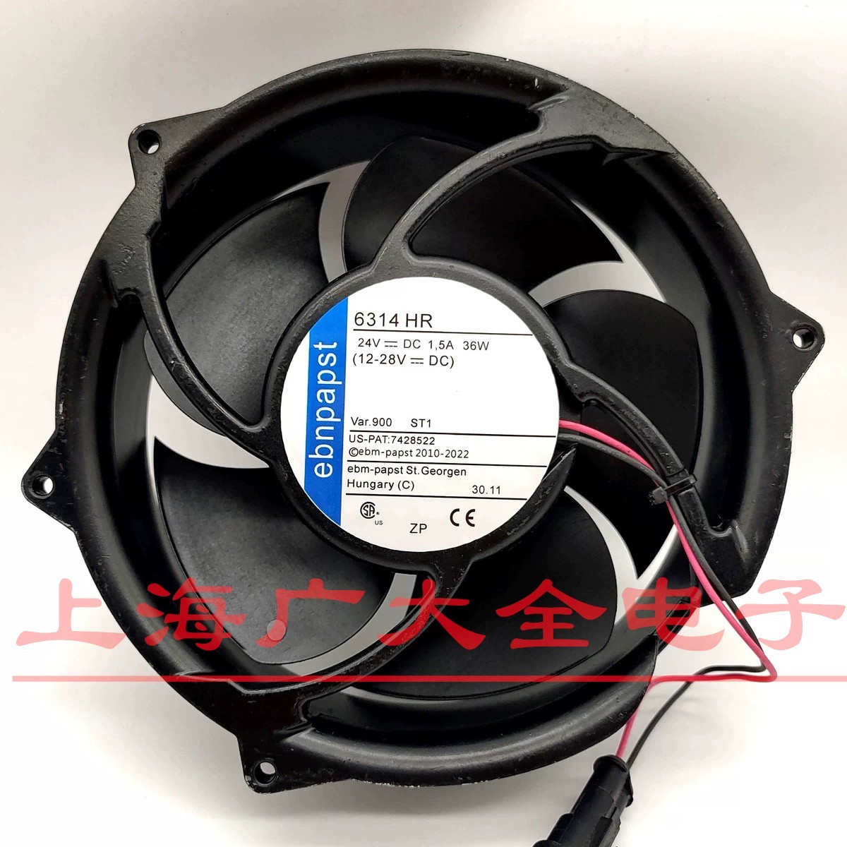ebmpapst 6314HR-900 6314HU abb变频器风扇 17CM 17251 24V 36W