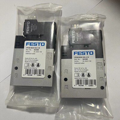 festo电磁阀CPE18-M1H-5L-1/4 163142 163166 163143 163140现货