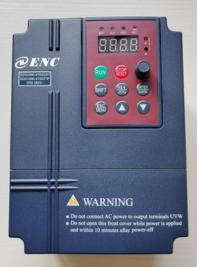 ENC易能变频器EDS1000-4T0022G/0037P重载型调速控制器三相380V55