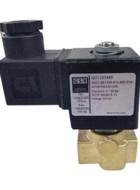 新品德国GSR A52421002.012XX 电磁阀 K0510110 DC24V G0120744