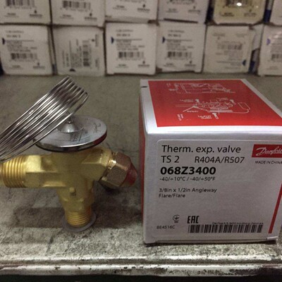 热力膨胀阀Danfoss丹佛斯膨胀阀 TS2 068Z3400 R404A 内平衡