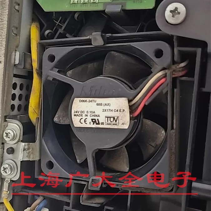 Nidec 6CM 6025 D06K-24TU 24V 0.1A 适合打印机/变频器风扇
