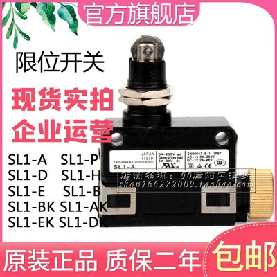 防水EN60947-5-1限位开关SL1-A-D-H-B-E-P行程微动开关IP67 SLP-A