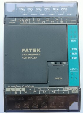 FATEK永宏PLC FBS-20MCR2可编程控制器10 14 20 24 32 60MCT2-AC