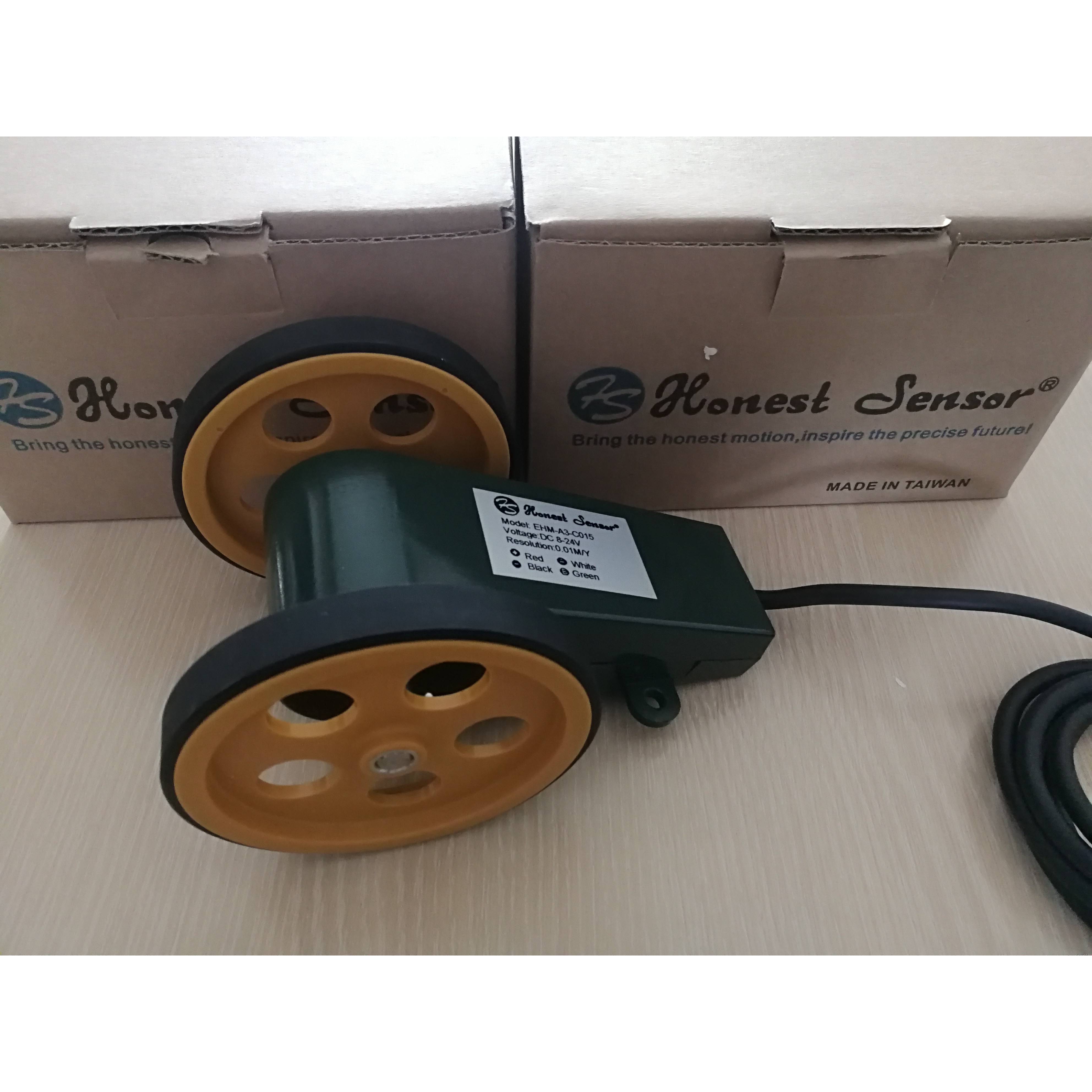 台湾HONEST SENSOR米码轮电子码表EHM-A3-C015长度发讯器原装正品