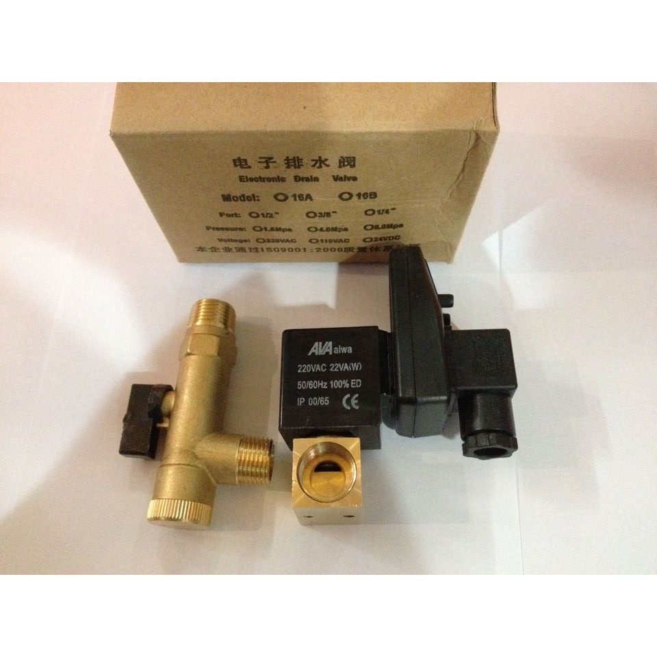正品AVA电子排水阀 高压40－80KG 空压机储气罐过滤器干燥机配套