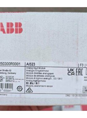 全新ABB PLC 原装AI523 1SPA250300R0001现货