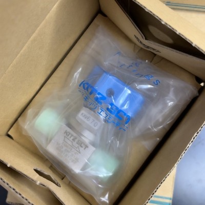 全新KITZ SCT1/4隔膜阀VLD4MS-VC-EP-316L 手动低VCR