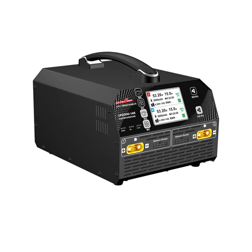Ultra Power飞腾UP2000双通道充电器6-14S锂电池智能平衡充AC高压