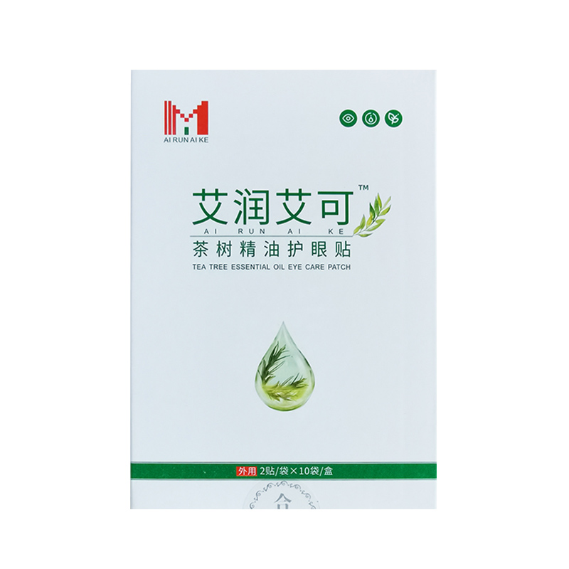 艾润艾可护眼贴茶树精油眼干除螨
