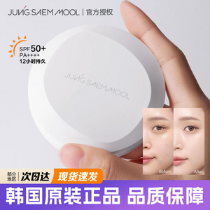 韩国郑瑄茉网纱气垫第二层皮清透遮瑕持久贴肤雾面隐形毛孔粉底