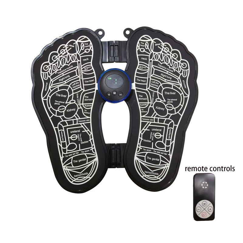 EMS脚底按摩足底筋络疏通神器折叠智能脉冲足疗机按摩仪肌肉放松