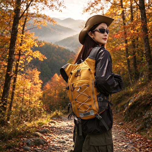 GABSON 20L户外运动徒步登山包男女轻便轻量化短途水袋双肩背包