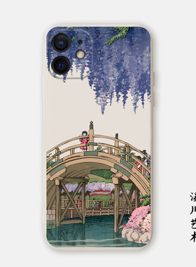 日式和风浮世绘文艺复古手机壳