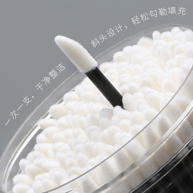 一次性唇刷棒口红刷女唇膏唇釉刷粉底唇刷便携化妆刷师专用100支