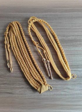 配发礼服绶带金属坠肩带精神带黄色绶带乐队礼仪带结婚演出舞台