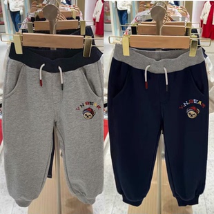 特惠秋冬围尼小熊男童加绒裤棉质运动裤儿童宝宝休闲长裤验货品质