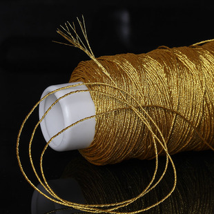 金线股线金银线彩色手链编织绳手工红绳流苏金扫把金丝线72号玉线