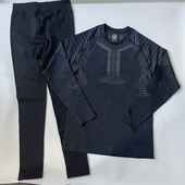 crivit男女排汗速干衣户外健身跑步运动紧身衣长袖 混搭 滑雪套装