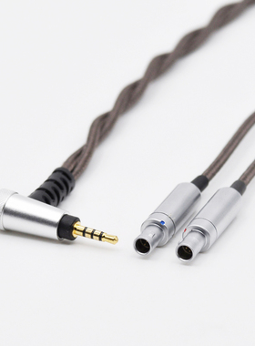 Earmax森海HD800HD800sHD820达摩D10004.4mm2.5mm 升级耳机平衡线