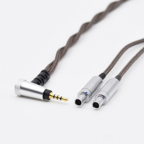 Earmax森海HD800HD800sHD820达摩D10004.4mm2.5mm 升级耳机平衡线