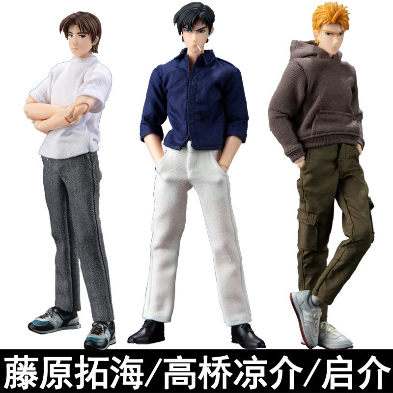 现货 GT 大圣模型 942TOYS 头文字D 高桥凉介 启介 藤原拓海 可动