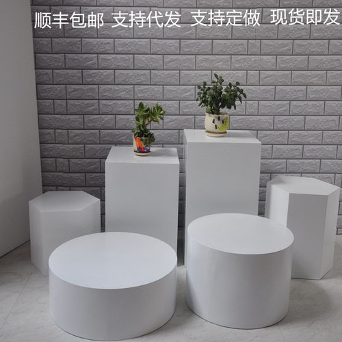 工艺品橱窗拍摄雕塑展示台定制