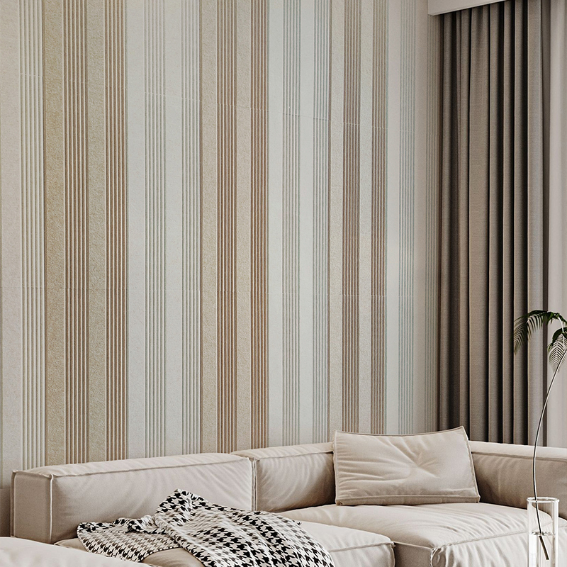 【墙面遮丑改造】环保毛毡板墙贴