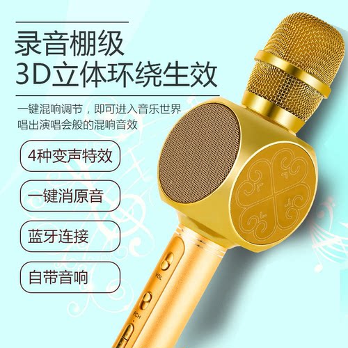 菇旺户外无线儿童心指向便携话筒