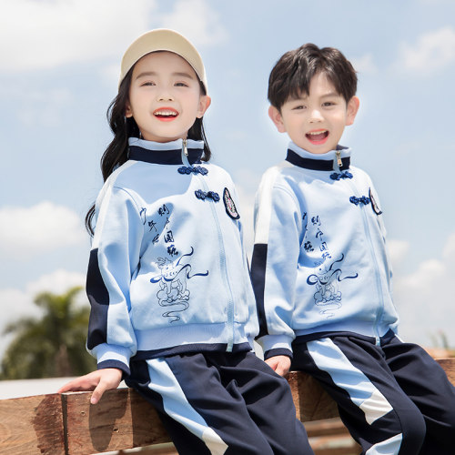 小学生校服春秋古装中国风