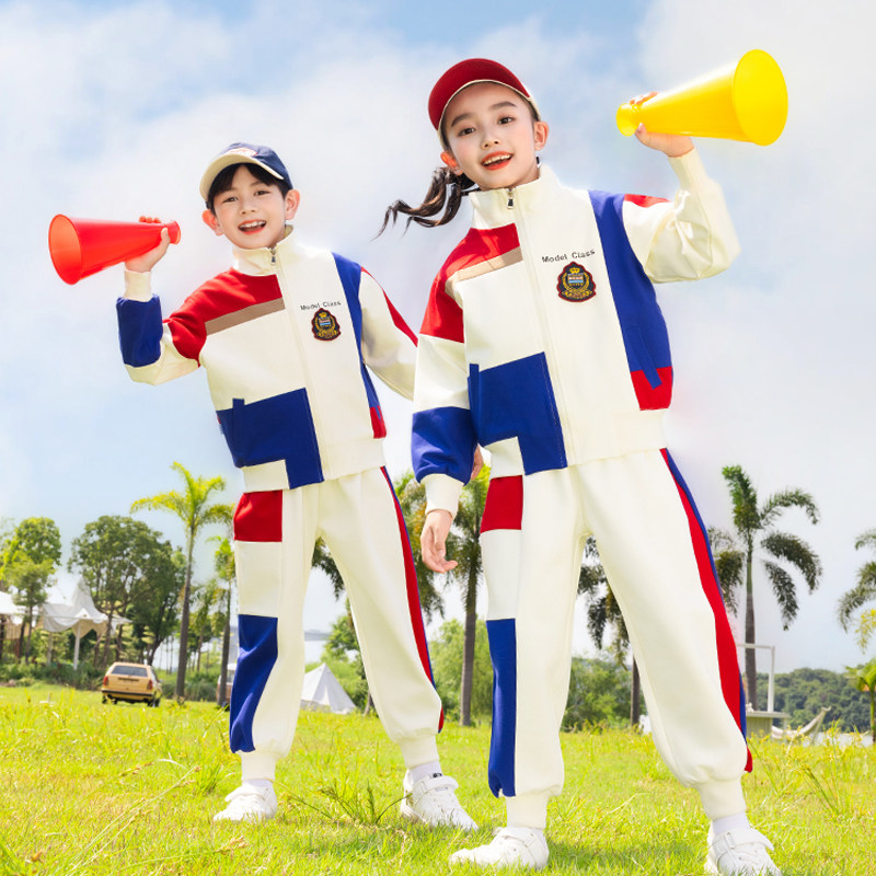 班服小学生校服春秋季套装幼儿园园服棒球运动定制儿童新款三件套
