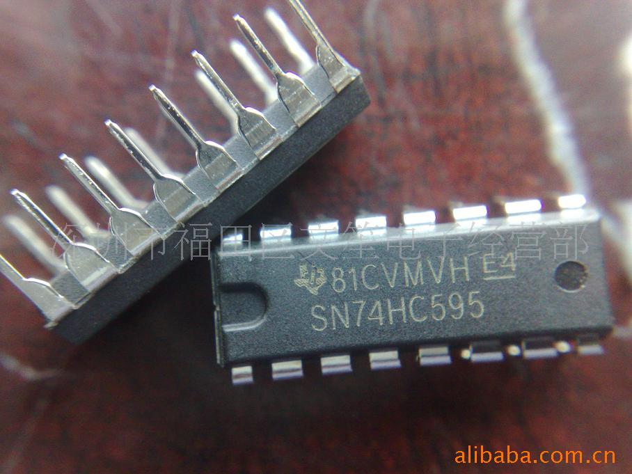 SN 74 HC 595 N DIP 16バッファ/ドライバシフトレジスタ論理チップLEDスクリーン駆動