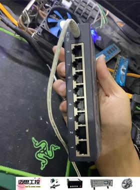 议价商品~华硕8口百兆铁壳交换机，GX1008X，