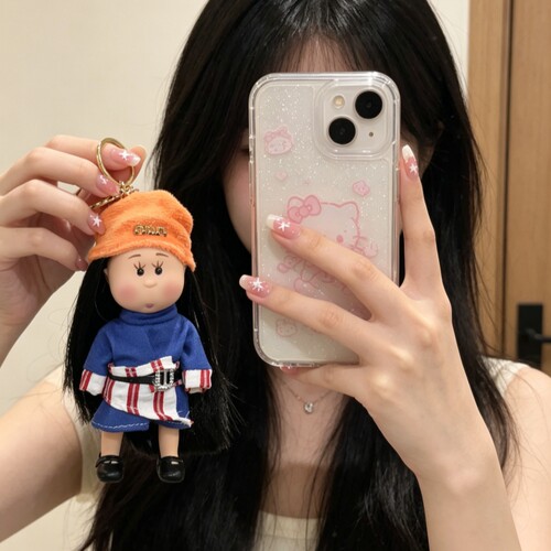 14cm迷你土豆娃娃mia公仔挂件洋娃娃玩偶女孩玩具摆件挂件钥匙扣