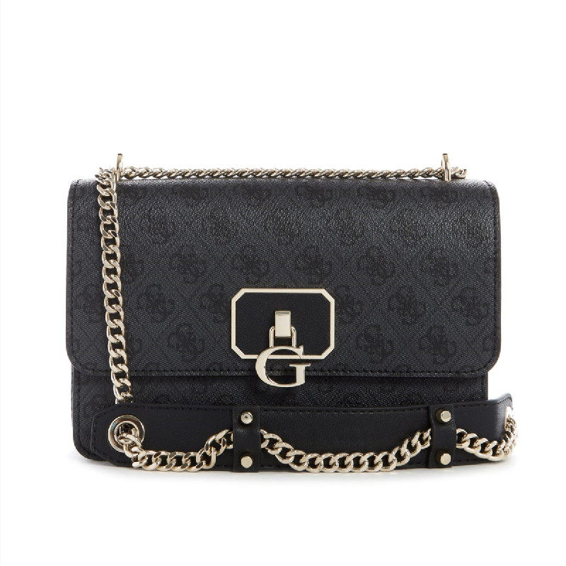 guess新款包包女2021新款潮欧美爆款简约百搭单肩斜挎链条小方包