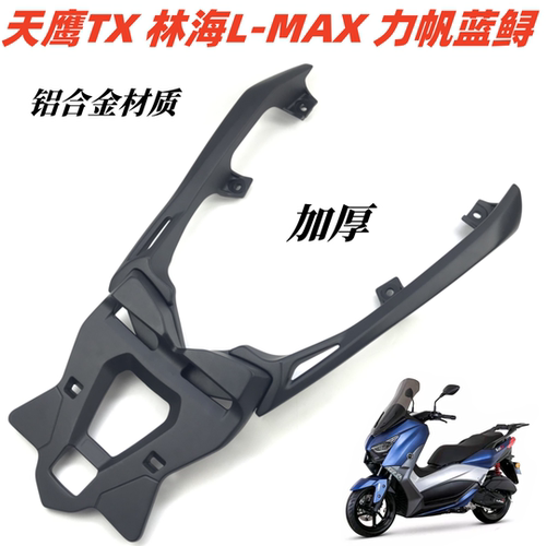 适用天鹰TX150加厚后货架尾架 林海L-MAX150力帆蓝鲟尾箱架靠背架