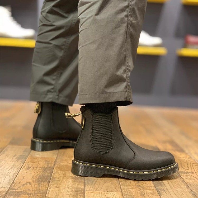 【41 42 45 48】 2976 valow加绒保暖切尔西靴深棕防水防滑 越南