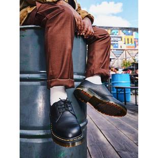 【37 45】酷炫！1461 sr防滑男女3孔低帮马丁皮鞋 钢头工装鞋越南