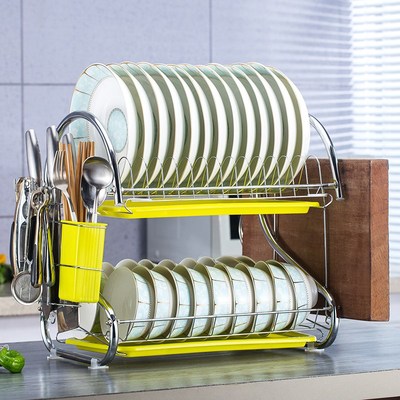 厨房收纳柜沥水碗架多功能家用