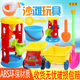 儿童沙滩玩具车套装 大号宝宝玩沙子挖沙漏铲子工具决明子婴儿玩具