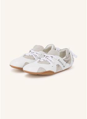 代购Acne Studios男士休闲鞋防滑轻便透气舒适白色双色设计