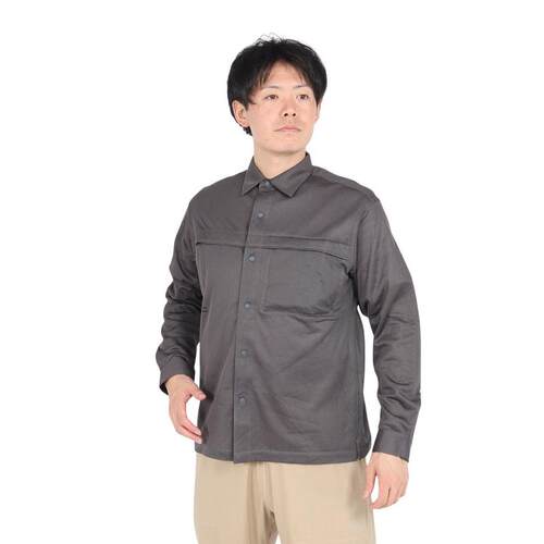 日本代购Jack wolfskin/狼爪男士外套高弹收纳便携聚酯纤维长袖