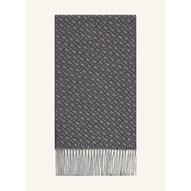 代购BOSS男士围巾保暖防风羊绒冬季户外披肩爆款商务