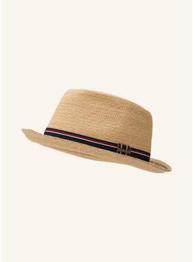 代购STETSON男士帽子防晒遮阳草编透气夏季户外礼帽爆款休闲