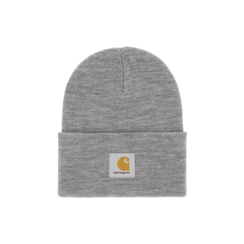 CARHARTT WIP帽子男士保暖防寒日常佩戴舒适贴合灰色针织纹理