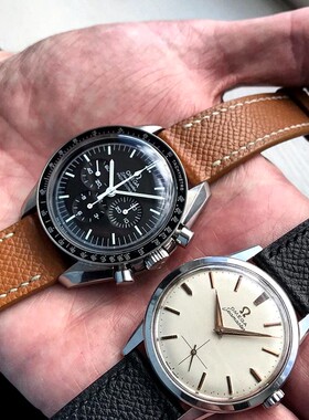 真皮手掌纹荔枝纹牛皮表带Epsom款配劳欧浪优雅休闲20/18/16mm