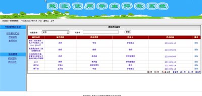 137基于asp.net的学生评教系统的与实现|高校教务程序源码