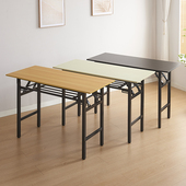 加固型折叠桌培训桌办公长条桌简易学习电脑桌餐桌长方形会议桌子