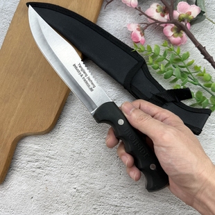 高碳钢肉联厂用刀分割剔骨刀宰牛杀猪羊割肉卖肉专用刀老式蒙古刀